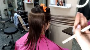 Каскадная Стрижка на длинные волосы / Стрижка на тонкие волосы / Cascading Haircut