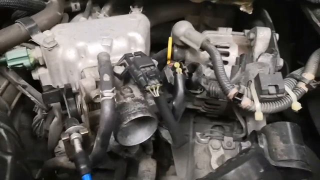 DA64W TURBO WAGON | DIY Throttle Body cleaning without removing смотреть онлайн