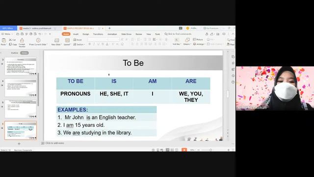 SIMPLE PRESENT TENSE - An English Material for X Grade of Vocational High School смотреть онлайн