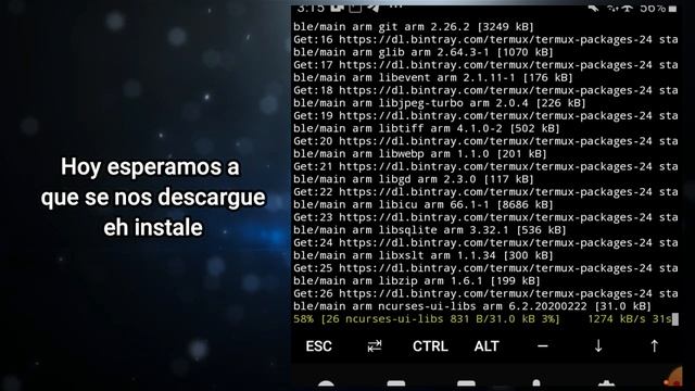 Termux - Instalación de paquetes смотреть онлайн