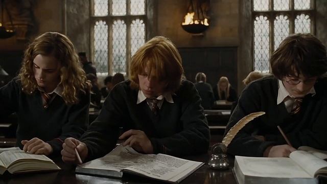 Рон пытается пригласить Гермиону на бал / Рон и Гермиона идут на бал? / Гарри Поттер и Кубок огня смотреть онлайн