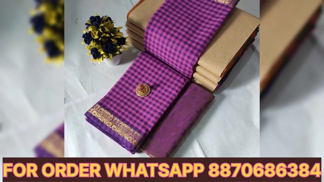 Chettinad checked cotton sarees | Wholesale price | For order whatsapp 8870686384 | Gmt sarees смотреть онлайн