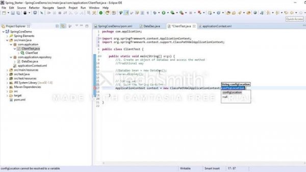 Spring IOC : Application  Context