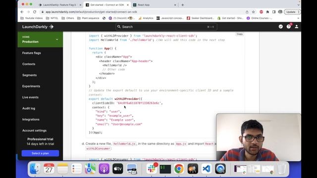 Feature flag implementation using launchdarkly in react смотреть онлайн