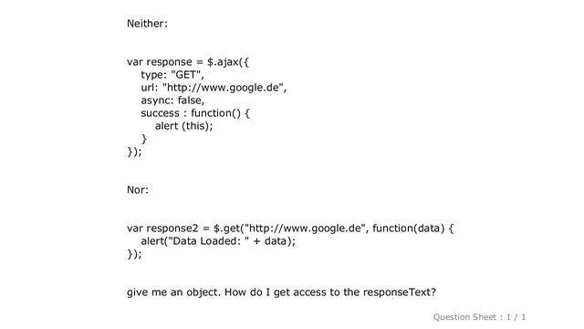 jQuery : jquery ajax get responsetext from http url смотреть онлайн