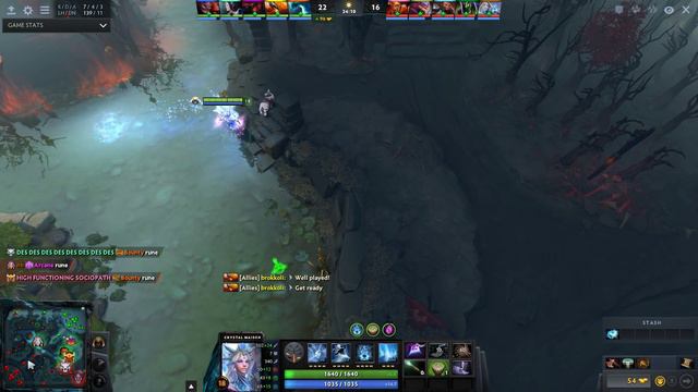 nb CARRY Crystal Maiden [Satanic, Mjollnir, Daedalus] - 8048 MMR - Dota 2 Patch 7.07 смотреть онлайн