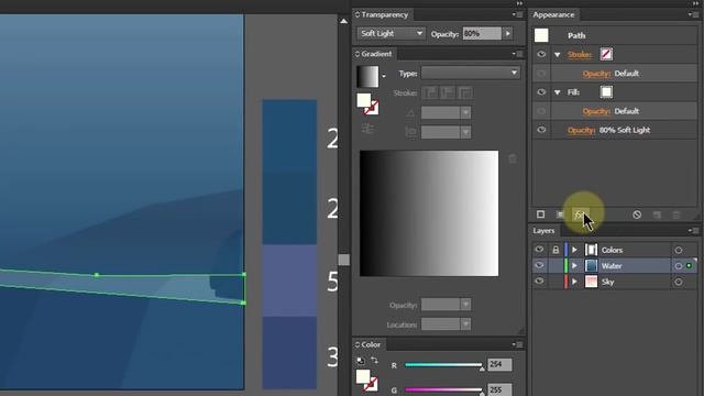 Underwater Vector Illustration | Adobe Illustrator Tutorial смотреть онлайн
