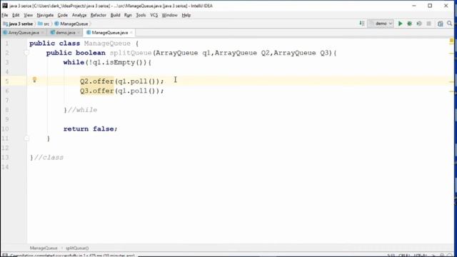 assignment 4 queue -final part java 3 (Arabic) смотреть онлайн