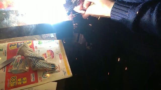 Сварка самозащитной проволокой( без газа) смотреть онлайн