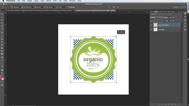 Photoshop Tutorial: How to Design a Coffee Mug Mockup смотреть онлайн
