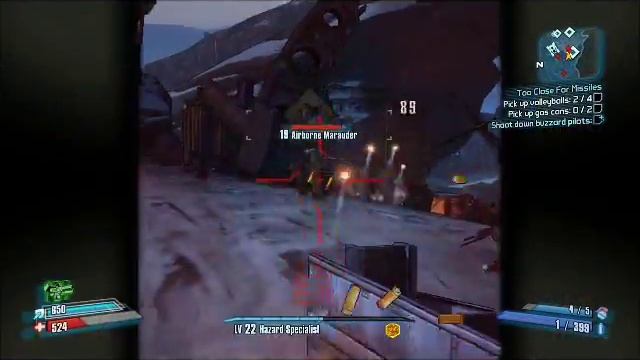Borderlands 2 Walkthrough: Too Close for Missiles (side quest) смотреть онлайн