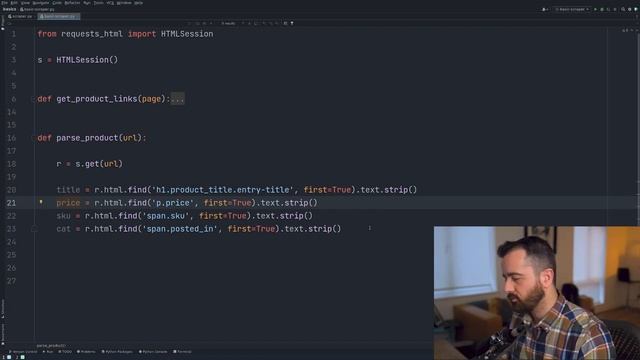 Learn Web Scraping With Python: Full Project - HTML, Save to CSV, Pagination смотреть онлайн