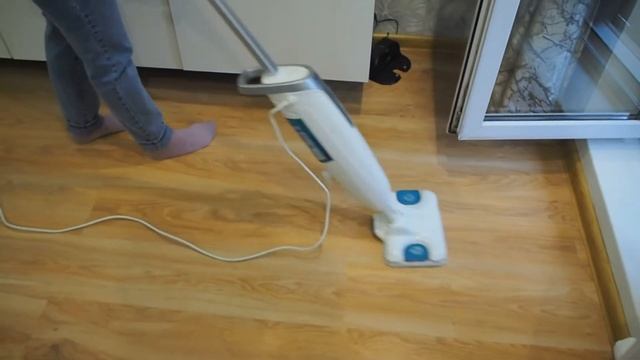Паровая швабра Tefal Steam Mop VP6557RH. Обзор, что это? сразу не работала... смотреть онлайн