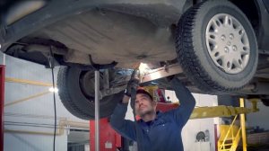 Renault Symbol замена глушителя