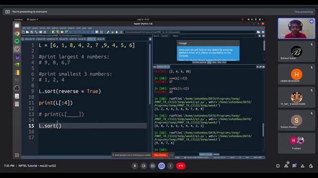 Tutorial Week 3- The Joy of Computing using Python смотреть онлайн