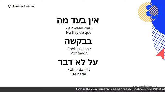 MASTERCLASS de HEBREO- Clase 4/4 - Claves para dominar el hebreo. смотреть онлайн