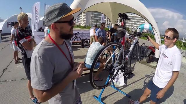 Байк-доктор Serpantin Cycling Service Shop на IRONSTAR 113 SOCHI 2015 смотреть онлайн