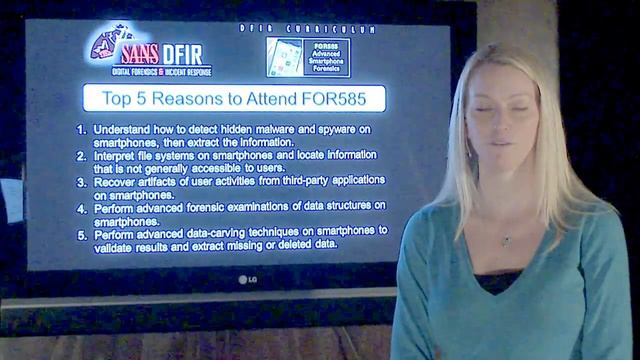 Smartphone Forensics FOR585 Heather Mahalik смотреть онлайн