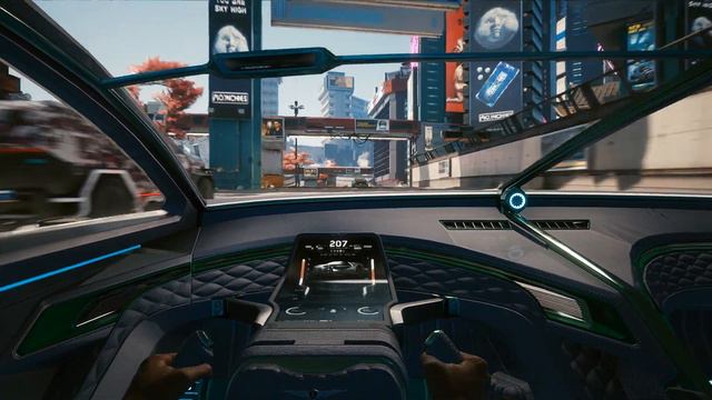 Cyberpunk 2077 with reshade on GTX 1070 (1080p) | First Person Driving on the Highway смотреть онлайн