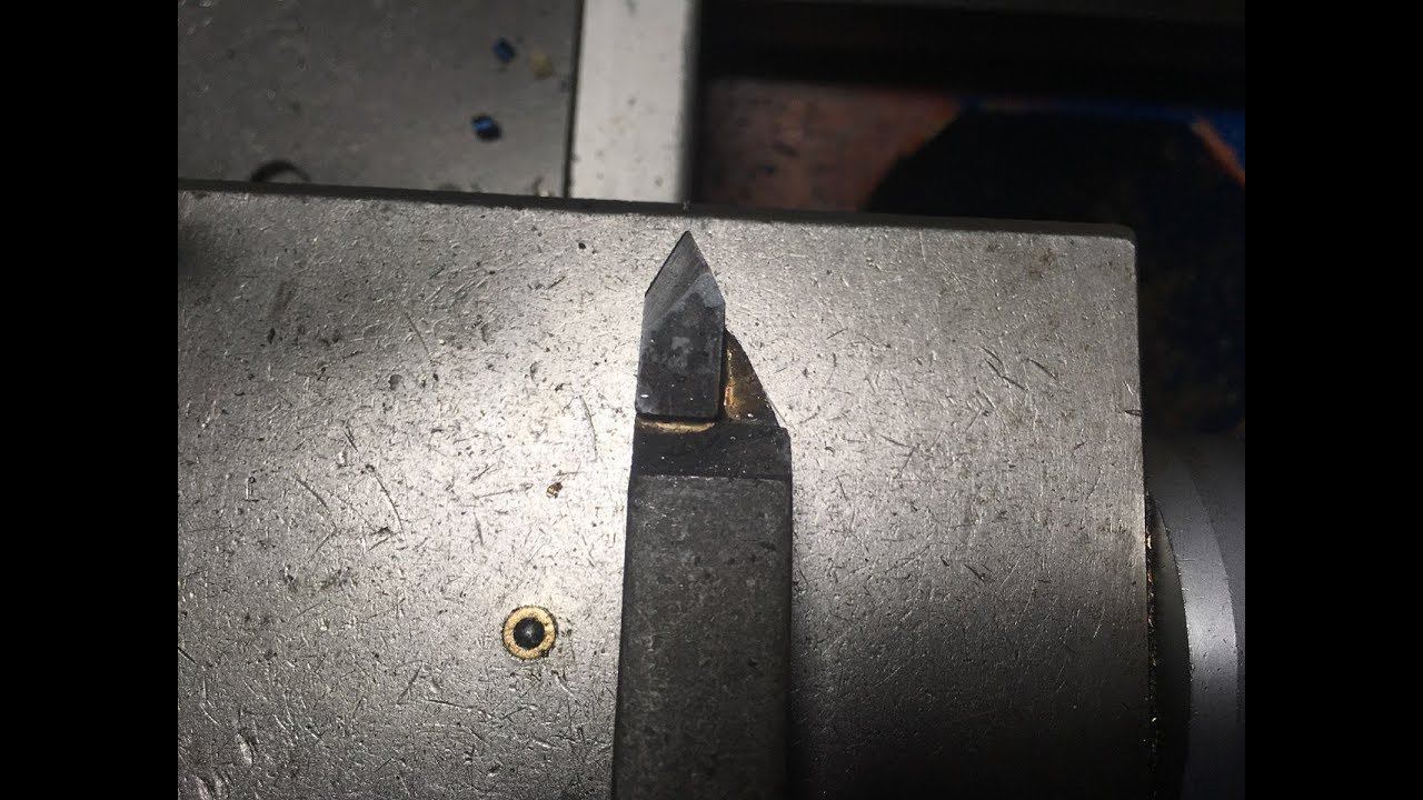 Как я затачиваю резцы. Резьбовой смотреть онлайн