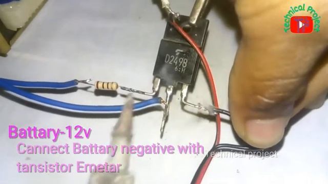 How To Make Simple Inverter Dc12v To Ac 220v  Technical Project