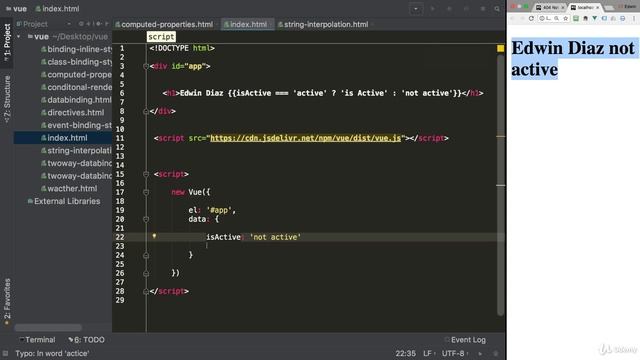 Vue js Fast Crash Course (Part 15)2019 смотреть онлайн