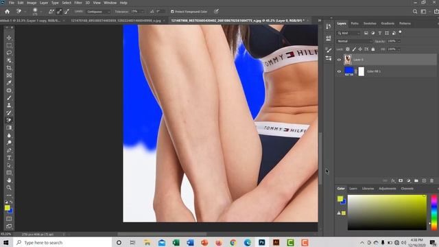 How to remove background , Adobe Photoshop 2020 , Free Tutorial , Online Course , Part - 3 смотреть онлайн