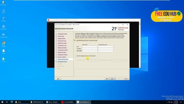 How to install Oracle 21c on Microsoft Windows Server 2022 - Data Integrity and Security смотреть онлайн