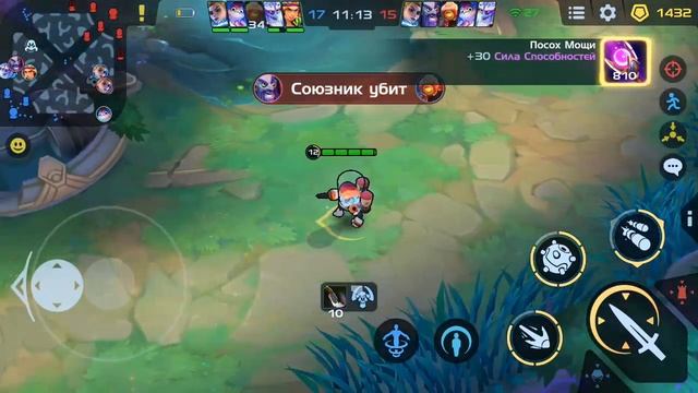 Planet of Heroes/ Аналог доты на андроид/ Жёсткая битва/Сильно горит. смотреть онлайн