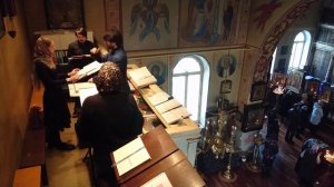 Хор храма Архистратига Михаила - Вечери Твоея тайныя - распев Киево-Печерской лавры