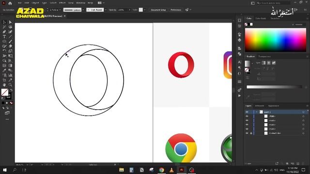 FREE Graphic Design Course | Adobe illustrator | Beginner to Advance Tutorial in Hindi & Urdu смотреть онлайн