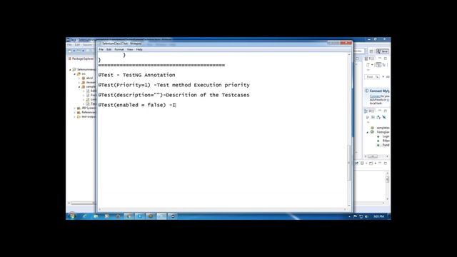 TESTNG INTRODUCTION & INSTALL TESTNG &CREATE TESTCASE смотреть онлайн
