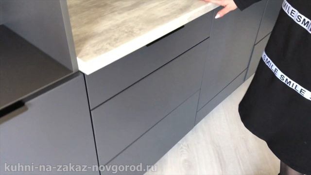 Кухня с газовым котлом ✅ Обзор дизайна угловой кухни без ручек белый верх темный низ