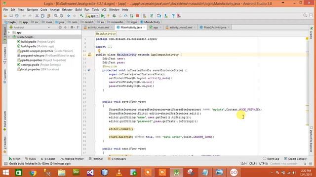 How to use Shared Preference in Android App смотреть онлайн