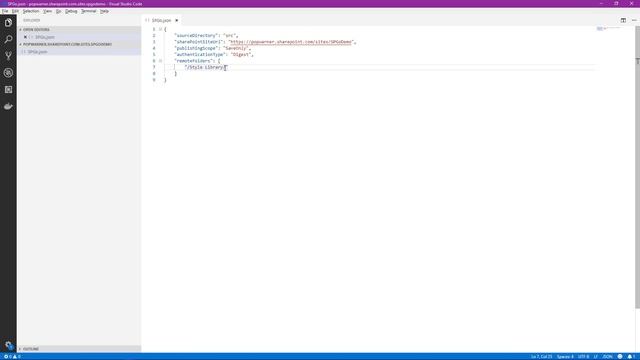 Replacing SharePoint Designer with Visual Studio Code - Part 2 - Configuring SPGo in VS Code смотреть онлайн