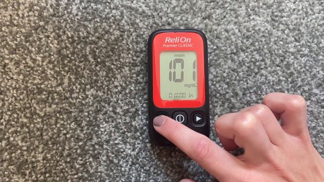 How To View Past Blood Glucose Values On A ReliOn Glucometer