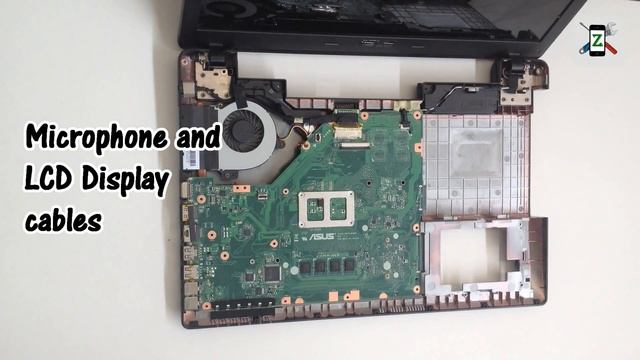 Asus X55C X55U - Keyboard HDD RAM Wi-Fi CMOS Battery CPU Cooling System