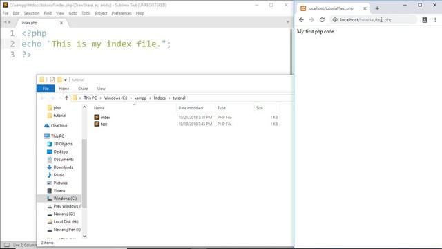 index.php and Case Sensitive - #4 PHP Tutorial For Beginners With Examples смотреть онлайн
