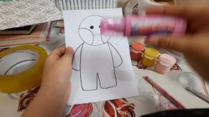 Тутор на утку из тиктока/бумажная утка?