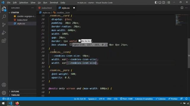 Cookie Consent Box using HTML and CSS смотреть онлайн