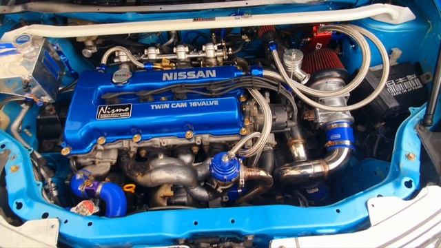 NISSAN GRAND LIVINA Power by SR20DET смотреть онлайн