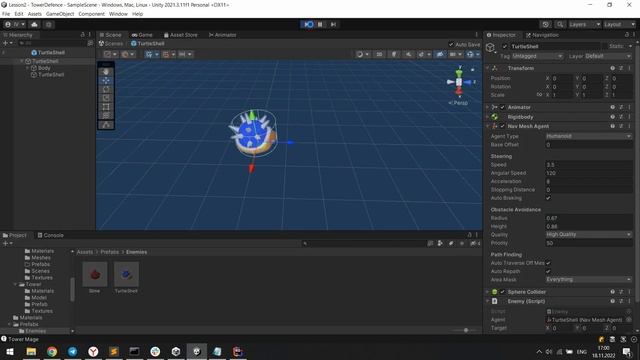 Уроки Unity C# : Урок 3 ( Разработка Tower Defence игры для мобильного телефона ) смотреть онлайн