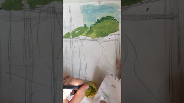 3 пп. Пейзаж. Тёплый колорит. Часть 2 смотреть онлайн