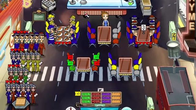 Diner Dash 5: BOOM! - Thyme Square - Level 5 смотреть онлайн