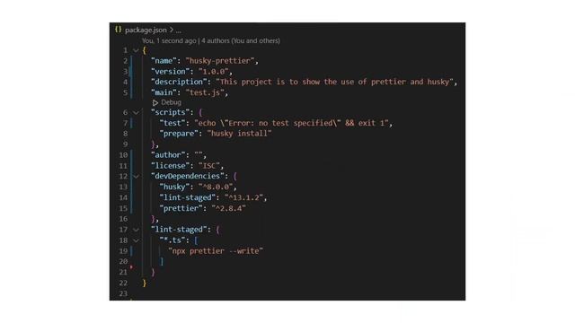 reformat your staged files using husky, lint-staged and prettier смотреть онлайн