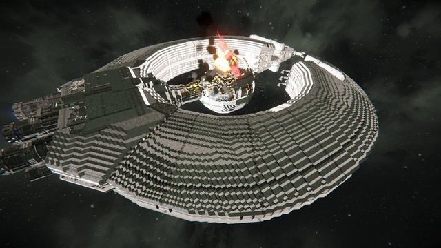 Things Crashing Into Things #44 #starwars #spaceengineers смотреть онлайн