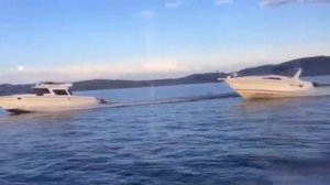 Прогулки на катере по Енисею. Абакан