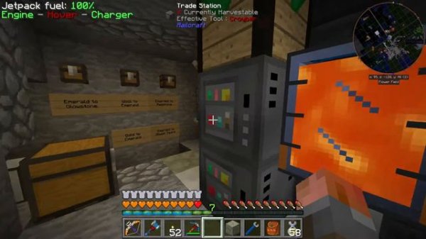 FTB Infinity Evolved Expert E33 - Infinite Emeralds, Storage Woes