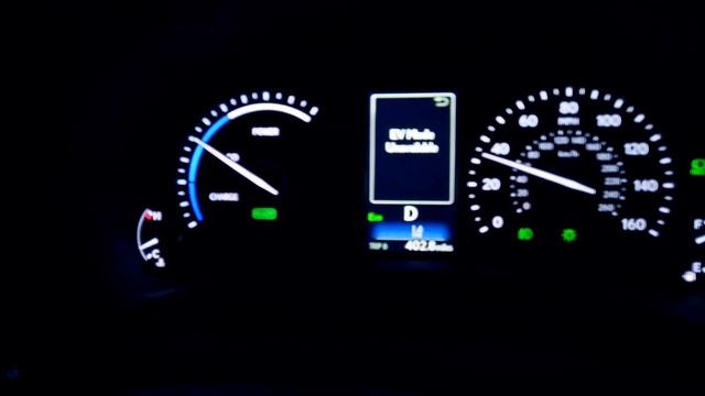 Lexus NX300h  EV MODE  System Overview!