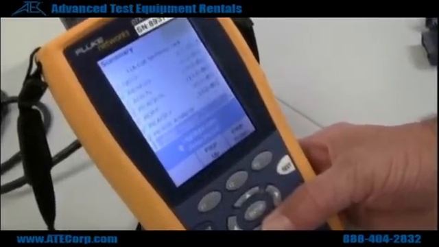 How to Use a Fluke DTX-1800 Cable Analyzer смотреть онлайн